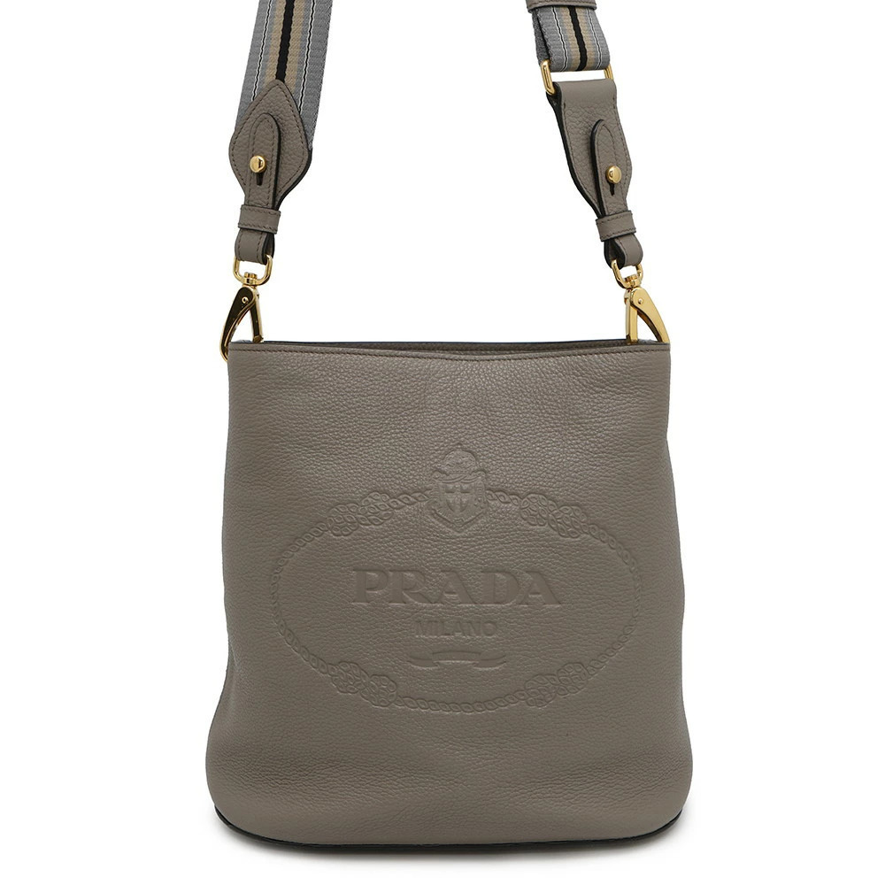 Prada Shoulder Bag Vitello Phoenix Leather